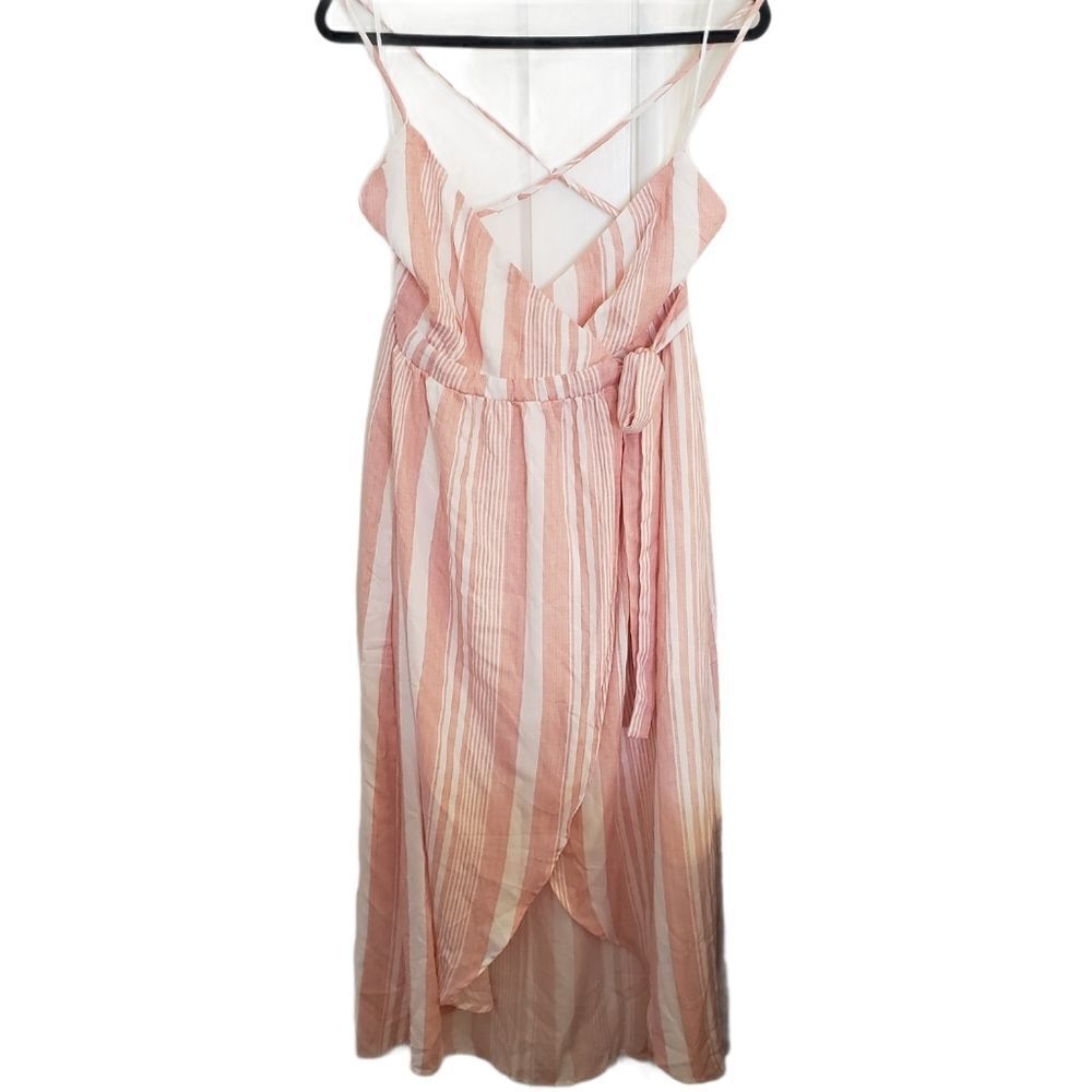 NWOT Shop The Trends Rayon High Low Wrap Dress